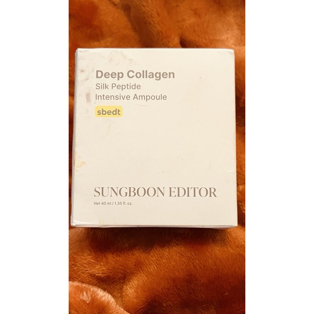 Sungboon Editor Silk Peptide Intensive Lifting Ampoule 40ml Firming K-Beauty NEW